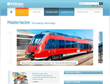 Tablet Screenshot of maederlacke.ch